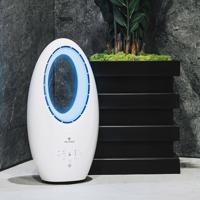 Lapát nélküli ventilátor LED háttérvilágítással és távirányítóval