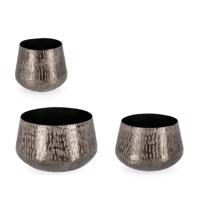 LATHE bronz alumínium váza