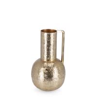 LATHE taupe alumínium váza