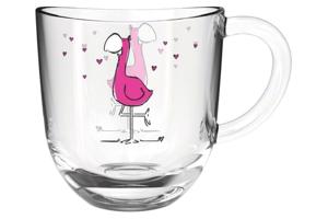 LEONARDO BAMBINI csésze 280ml, flamingó