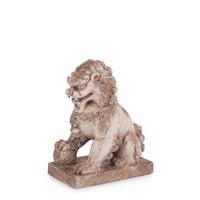 LEONE taupe magnézia dísztárgy