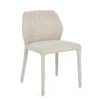 LIBBY ezüst szövet szék