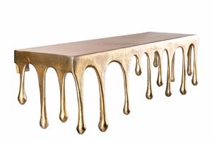 LIQUID LINE arany alumínium falipolc