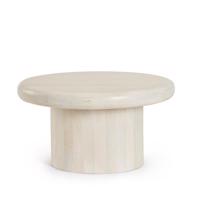 LOPEZ bézs fa dohányzóasztal