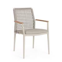 MADDOX ezüst alumínium szék