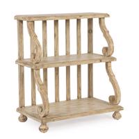 MAGRET bézs fenyőfa könyvespolc