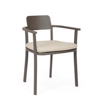 MAKENA szürke alumínium szék