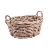 MALANG taupe rattan kosár