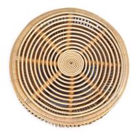 MALAWI bambusz rattan dohányzóasztal