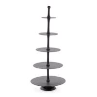 MALLET szürke fém kínálótál