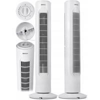 MalTec oszlopos ventilátor WK120WT fehér