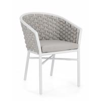 MARGALIDA szürke alumínium szék