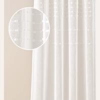 Marisa Minőségi krémszínű függöny ráncolószalaggal 140 x 280 cm
