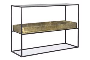 MAVILA konzolasztal tárolóval 117cm