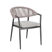 MILLOR ezüst alumínium szék