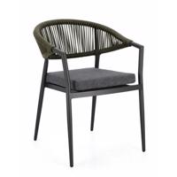 MILLOR szürke alumínium szék