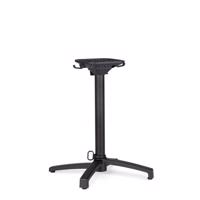 MINERVA fekete alumínium étkezőasztal láb