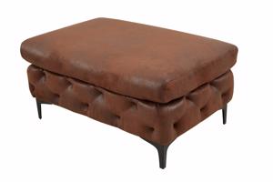 MODERN BAROCK antik barna Chesterfield stílusú bárszék 90cm