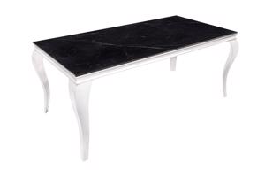 MODERN BAROCK króm kő étkezőasztal 180cm
