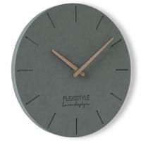 Modern kerek falióra 30cm szürke