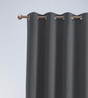 Modern sötétítő függöny 140 x 280 cm - sötétszürke
