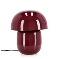 MORLAND bordó fém asztali lámpa