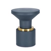 MUDIT kék fém dohányzóasztal