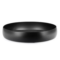 MYTHRI fekete fém tál