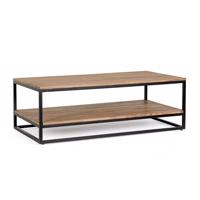 NARTAN taupe fa dohányzóasztal