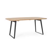 NASHIK szürke fa étkezőasztal