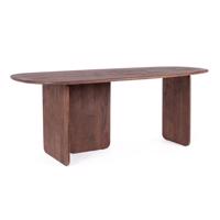 NAYANA bordó akácfa étkezőasztal