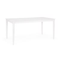 NEBULA fehér alumínium étkezőasztal