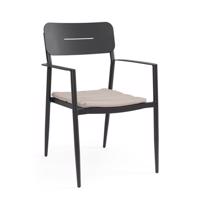 NEBULA szürke alumínium szék