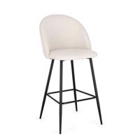 NEW törtfehér acél bárszék