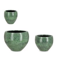 NIRAD zöld fém kaspó