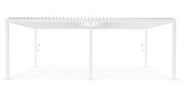 OCEAN fehér pergola 3,6x7,2 m