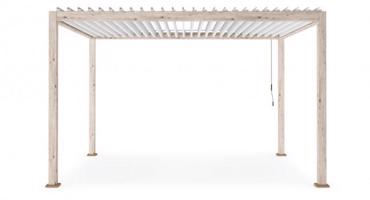 OCEAN rusztikus tölgy pergola 3x4 m