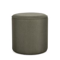 OLEYSA taupe szövet puff