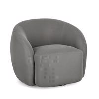 ONERVA szürke bársony fotel