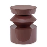 OTILIA bordó dohányzóasztal