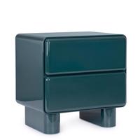 OTILIA türkiz éjjeliszekrény