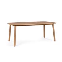 PABLO taupe akácfa étkezőasztal