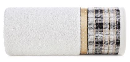 Pamut karácsonyi törölköző jacquard szegéllyel fehér Šírka: 50 cm | Dĺžka: 90 cm