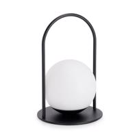 PANSY fekete fém asztali lámpa