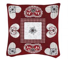 Párnahuzat karácsonyi motívummal 42x42 cm