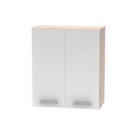 PLUS fehér mdf kétajtós felső konyhaszekrény 60cm