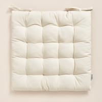 Prémium krém pamut székpárna 40x40 cm