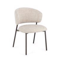 PRISCA törtfehér poliészter szék