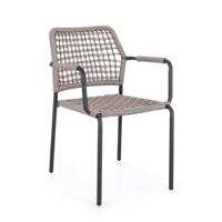 RAJADA szürke alumínium kerti szék