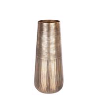 REEL taupe alumínium váza